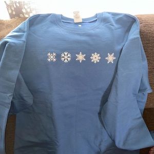 Snowflake sweatshirt